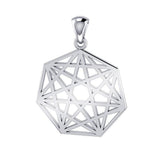 Protective Septacle Sterling Silver Pendant by Oberon Zell TPD1074
