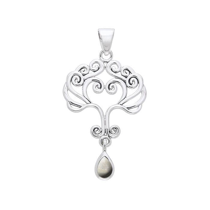 Heart Tree of life Silver Pendant TPD1091 - Jewelry