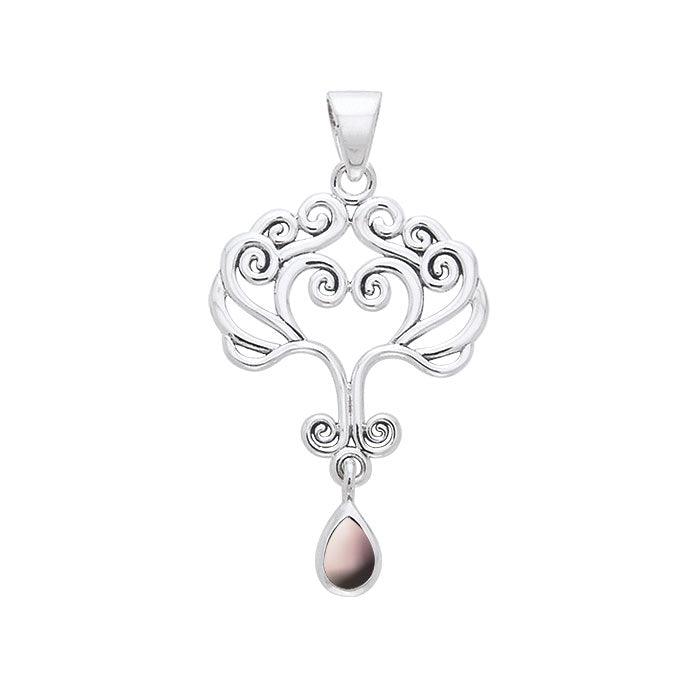 Heart Tree of life Silver Pendant TPD1091 - Jewelry