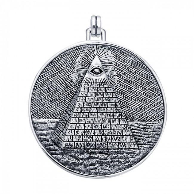 Eye of Providence Pyramid Pendant TPD1113 - Jewelry