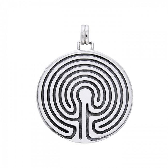Professional Labyrinth Pendant TPD1114 - Jewelry