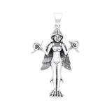 Goddess Lillith Sterling Silver Pendant by Oberon Zell TPD1118