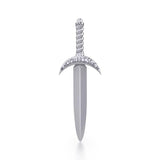 Athame Sterling Silver Pendant By Oberon Zell TPD1119