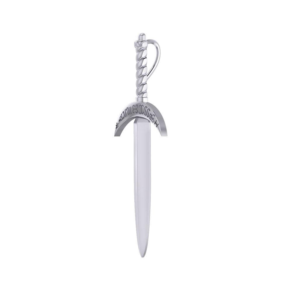 Athame By Oberon Zell Sterling Silver Pendant TPD1119 - Jewelry