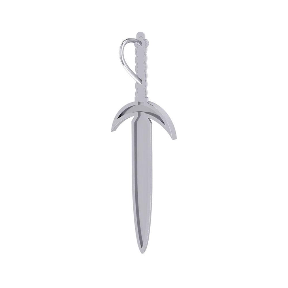 Athame By Oberon Zell Sterling Silver Pendant TPD1119 - Jewelry