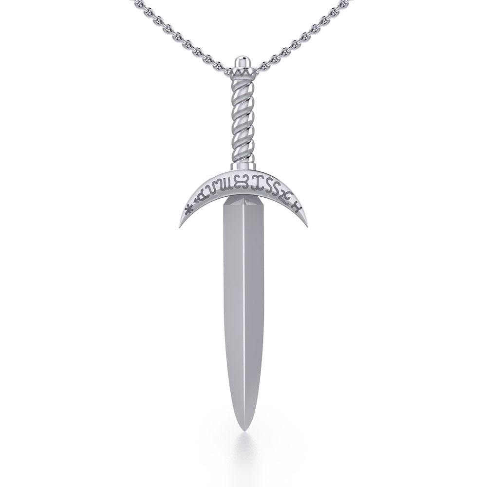 Athame By Oberon Zell Sterling Silver Pendant TPD1119 - Jewelry
