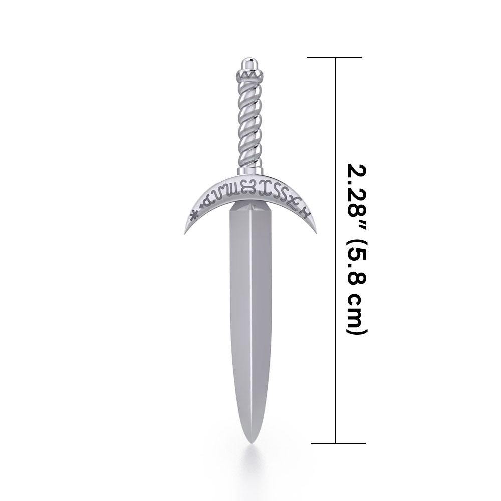 Athame By Oberon Zell Sterling Silver Pendant TPD1119 - Jewelry