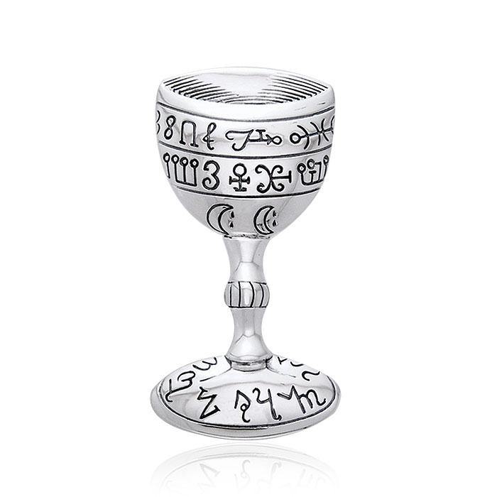 Magick Chalice Sterling Silver Pendant TPD1122 - Jewelry
