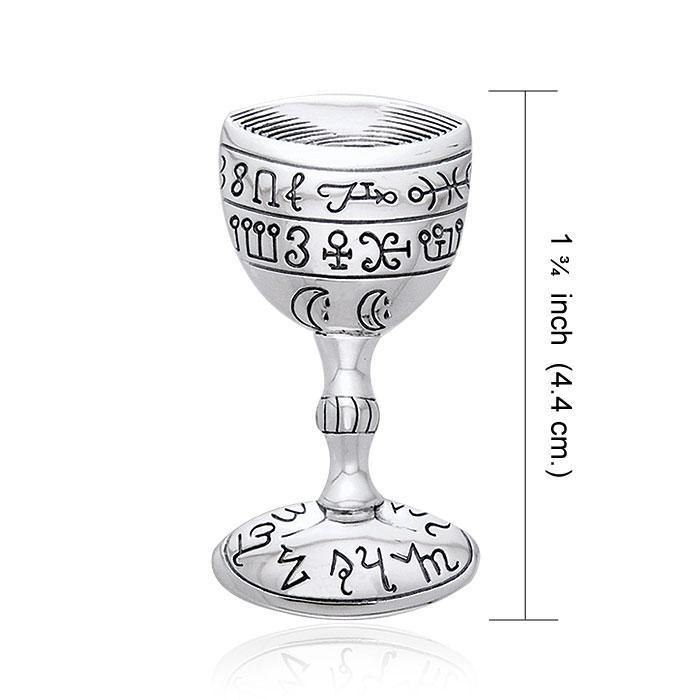 Magick Chalice Sterling Silver Pendant TPD1122 - Jewelry