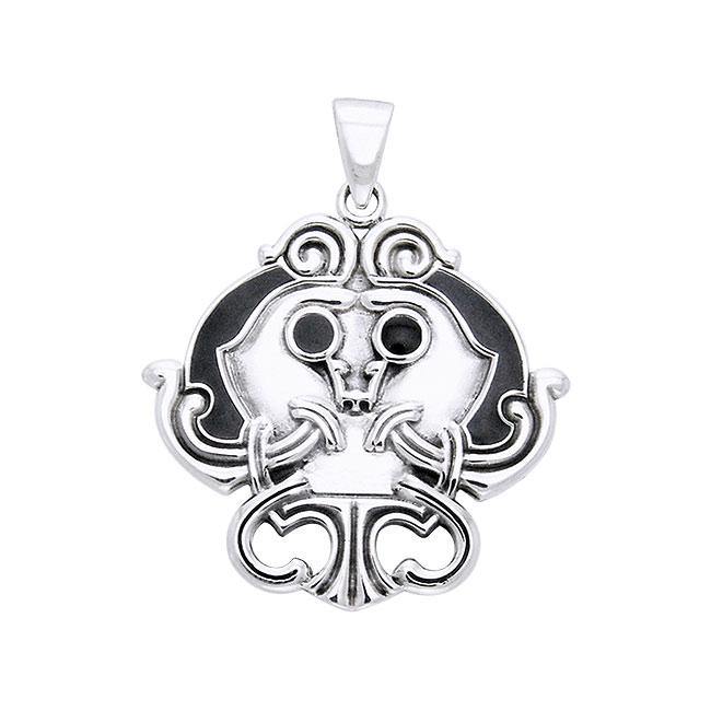 Wear your marvelous treasure ~ Viking Borre Sterling Silver Pendant Jewelry TPD1130 - Jewelry