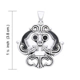 Wear your marvelous treasure ~ Viking Borre Sterling Silver Pendant Jewelry TPD1130 - Jewelry