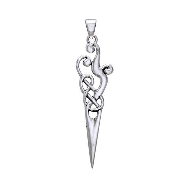 Viking Urnes Sterling Silver Pendant TPD1135 - Jewelry