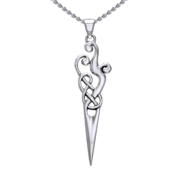 Viking Urnes Sterling Silver Pendant TPD1135 - Jewelry
