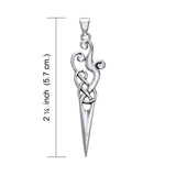 Viking Urnes Sterling Silver Pendant TPD1135 - Jewelry