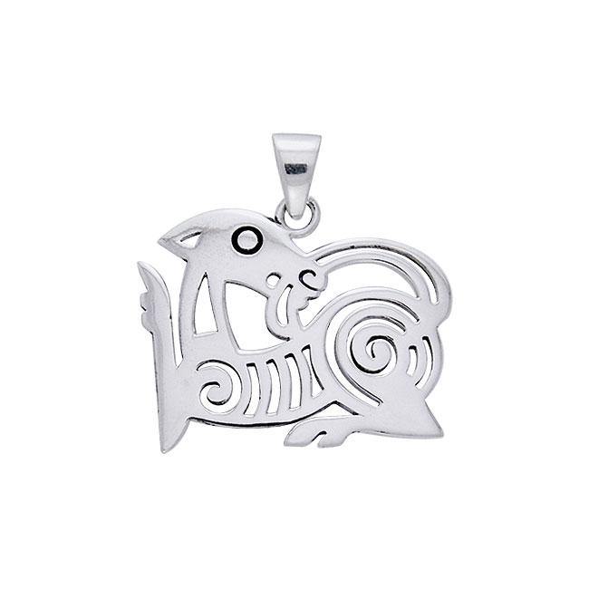 Viking Borre Sterling Silver Pendant TPD1141 - Jewelry