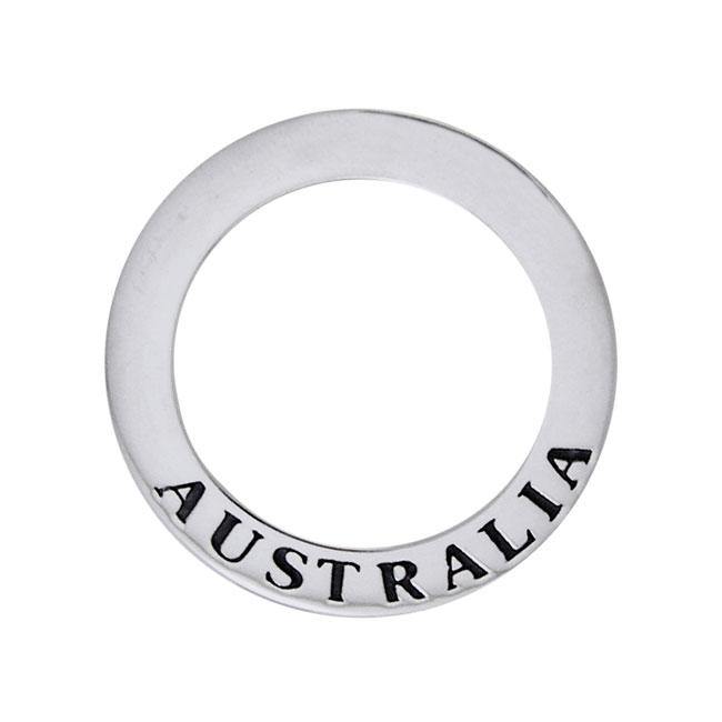 Australia Sterling Silver Ring Pendant TPD1161 - Jewelry