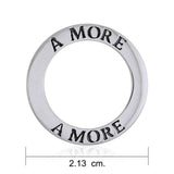 A More Love Silver Ring Pendant TPD1166 - Jewelry