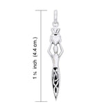 Danu Goddess Sterling Silver Pendant TPD1196 - Jewelry