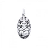 A revered tradition ~ Sterling Silver Celtic Maori Pendant Jewelry TPD1206 - Jewelry