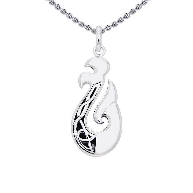 The delicate art of strength ~ Sterling Silver Viking Urnes Pendant Jewelry TPD1207 - Jewelry