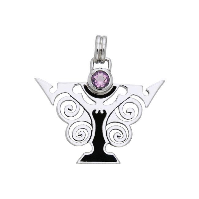 Viking Borre Sterling Silver Pendant TPD1208 - Jewelry