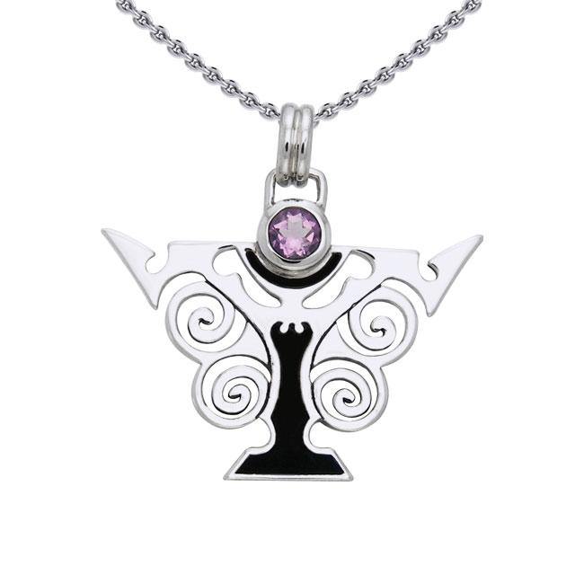 Viking Borre Sterling Silver Pendant TPD1208 - Jewelry