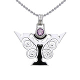 Viking Borre Sterling Silver Pendant TPD1208 - Jewelry