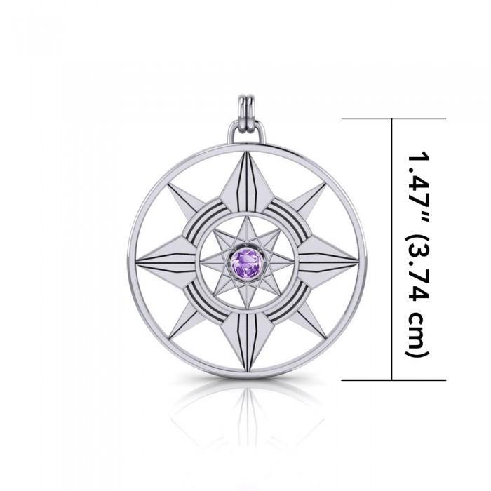 Be a Star Silver Pendant by Sibylle Grummes Unruh TPD1259 - Jewelry