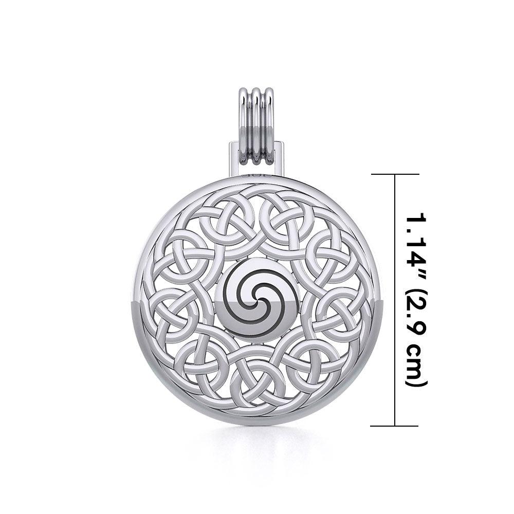 Celtic Knot Triskelion Sterling Silver Pendant TPD1315 - Jewelry