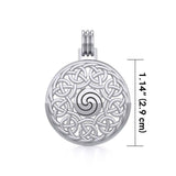 Celtic Knot Triskelion Sterling Silver Pendant TPD1315 - Jewelry