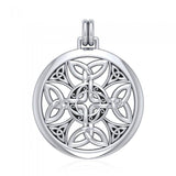 Celtic Cross Silver Pendant TPD1356 - Jewelry