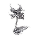 Amy Brown - Sea Sprite Fairy Sterling Silver Pendant TPD136