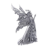 Green Woman Fairy Silver Pendant TPD137 - Jewelry