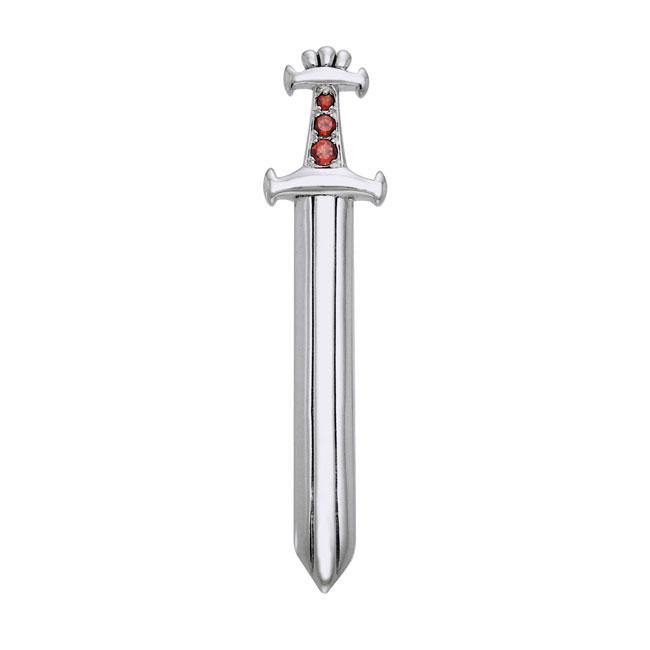 Victorius King's Sword Silver Pendant TPD1660 - Jewelry