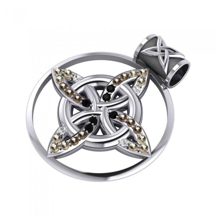 Celtic Four Point Knot Pendant TPD1811 - Jewelry