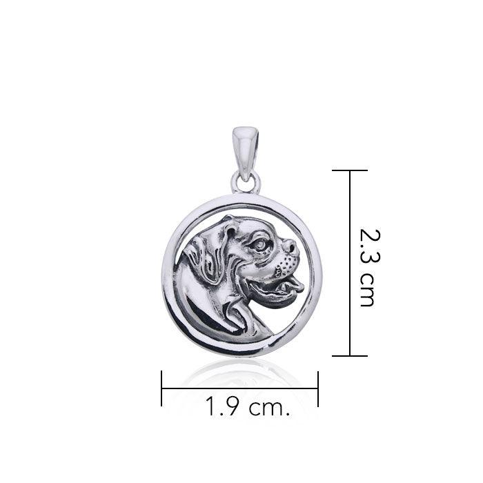 Jody Bergsma Dog Boxer Pendant TPD1866 - Jewelry