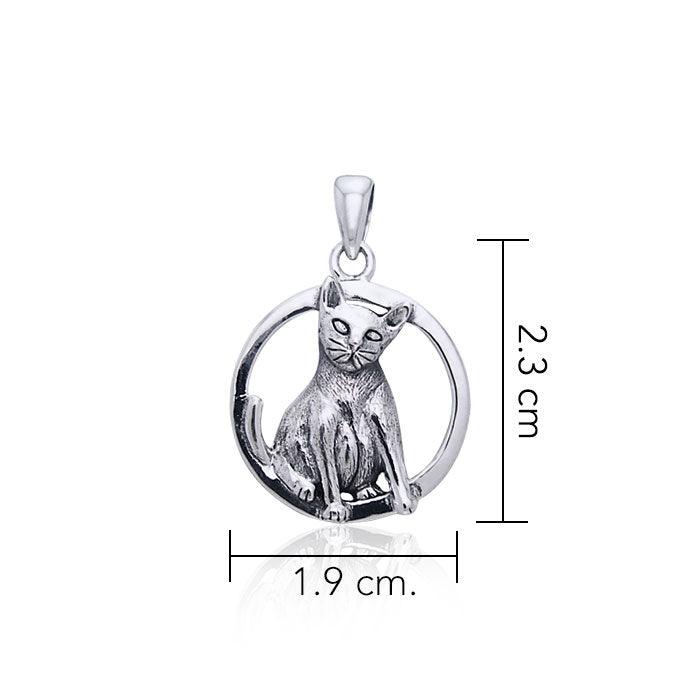 Jody Bergsma Siamese Cat Pendant TPD1868 - Jewelry