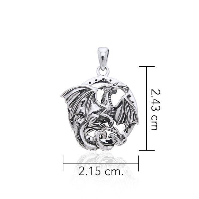 Jody Bergsma Dragon Pendant TPD1871 - Jewelry
