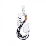 A showcase of unique beauty ~ Viking Urnes Animal Sterling Silver Pendant TPD2207