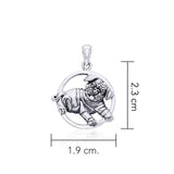 Jody Bergsma Pug Pendant TPD2657 - Jewelry