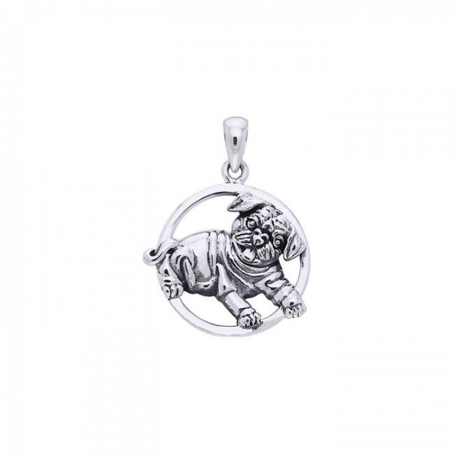 Jody Bergsma Pug Pendant TPD2657 - Jewelry