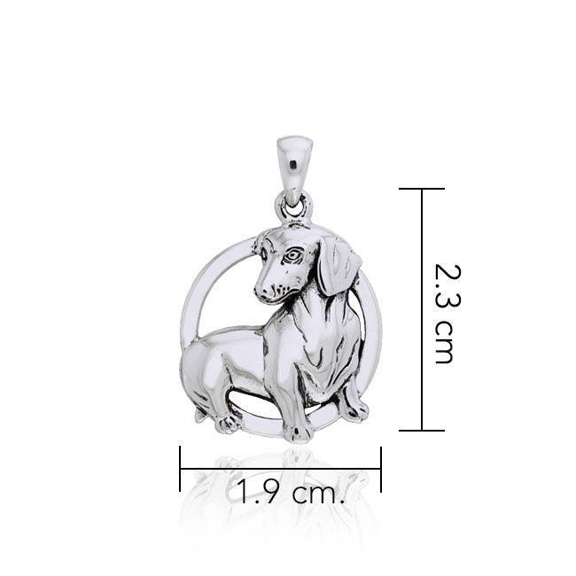 Jody Bergsma Dacshund Pendant TPD2661 - Jewelry