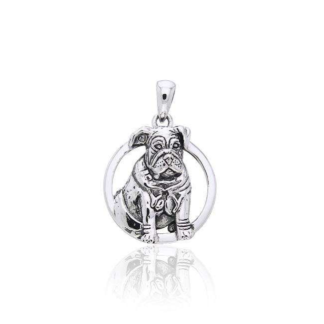 Jody Bergsma Bulldog Pendant TPD2662 - Jewelry