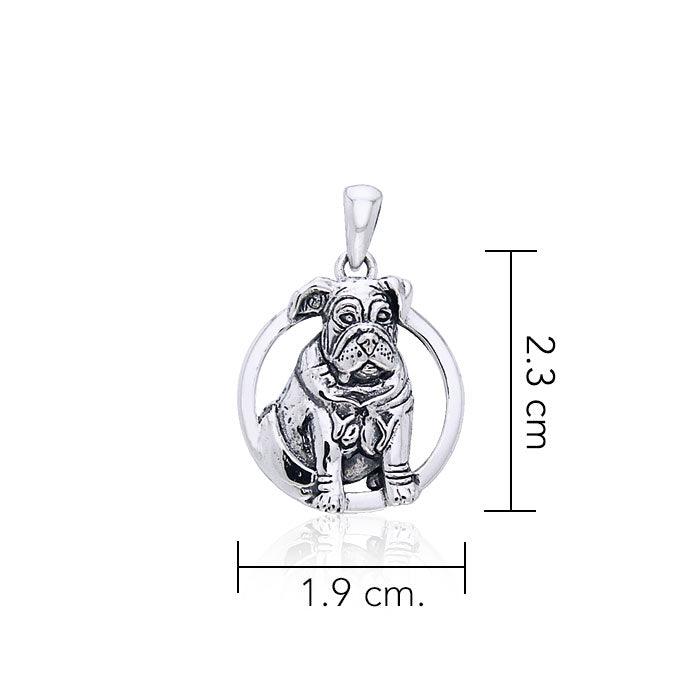 Jody Bergsma Bulldog Pendant TPD2662 - Jewelry