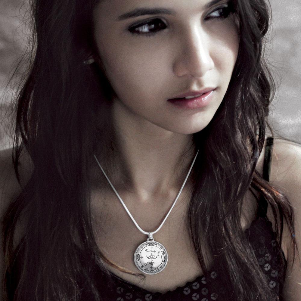 Sigil of the Archangel Gabriel Sterling Silver Pendant TPD2819 - Jewelry