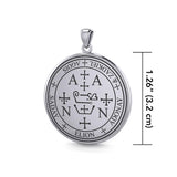 Sigil of the Archangel Zadkiel Sterling Silver Pendant TPD2821 - Jewelry