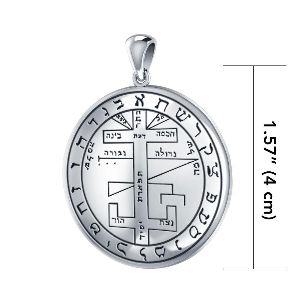 Silver Seal of Solomon Pendant TPD2837 - Jewelry