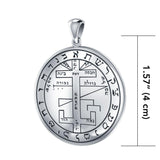 Silver Seal of Solomon Pendant TPD2837 - Jewelry