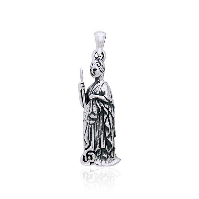 Minerva Roman Silver Pendant TPD2850 - Jewelry