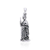 Minerva Roman Sterling Silver Pendant TPD2850